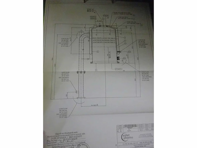 2007 poeder systems limited codap 2 div 2 roestvrijstalen vacuümdroger filtergelijkrichter 316l - afbeelding 19 van  35