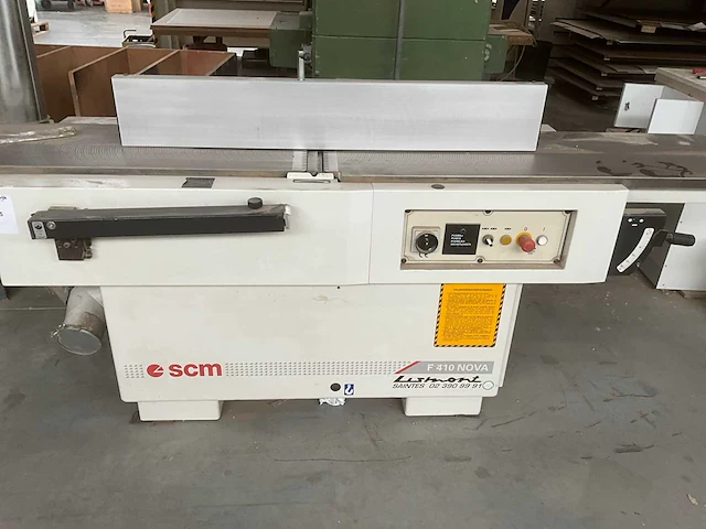 2007 scm f410 nova tafelschaafmachine - afbeelding 3 van  8