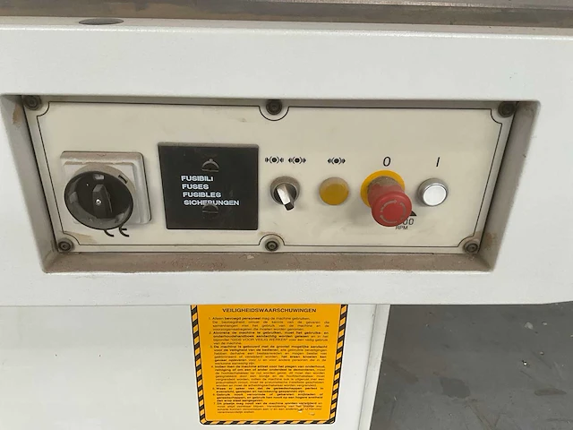 2007 scm f410 nova tafelschaafmachine - afbeelding 4 van  8
