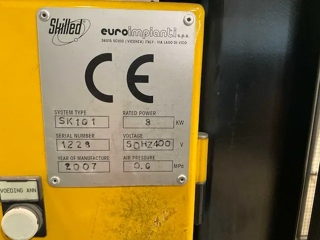 2007 skilled sk101 automatische palletiseermachines - afbeelding 3 van  17