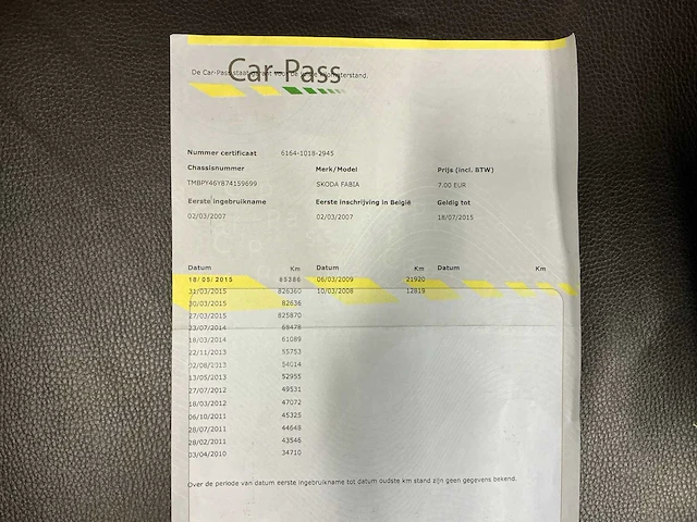 2007 skoda fabia (geen motor!) - afbeelding 28 van  28