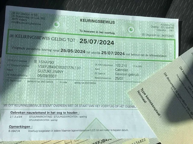 2007 suzuki jimny cabriolet auto - afbeelding 19 van  34
