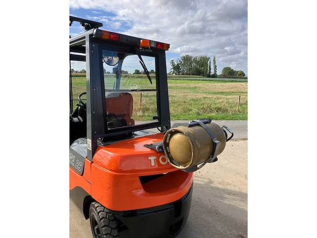 2007 toyota 42–7fgf25 vorkheftruck - afbeelding 5 van  31