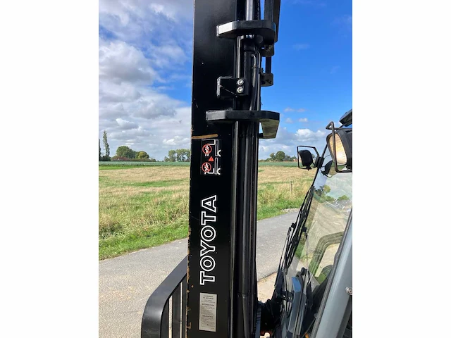 2007 toyota 42–7fgf25 vorkheftruck - afbeelding 9 van  31