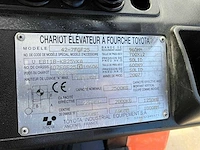 2007 toyota 42–7fgf25 vorkheftruck - afbeelding 25 van  31