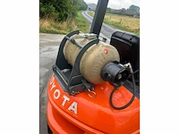 2007 toyota 7fgf25 vorkheftruck - afbeelding 29 van  50