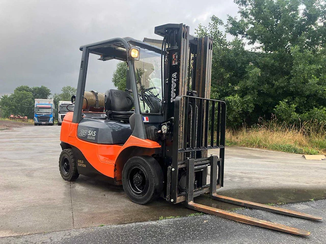 2007 toyota 7fgf25 vorkheftruck - afbeelding 23 van  50