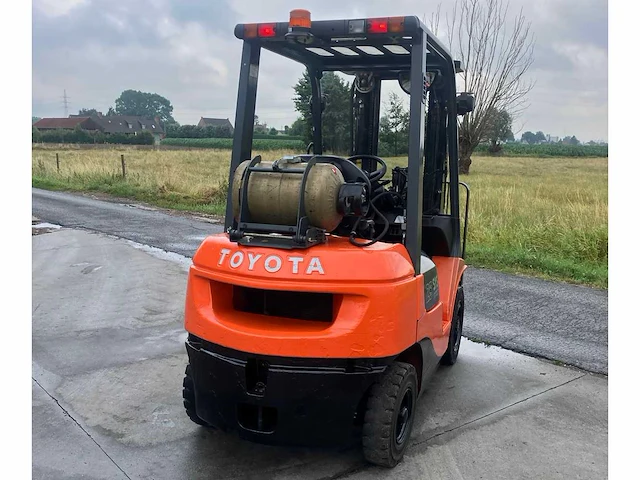 2007 toyota 7fgf25 vorkheftruck - afbeelding 47 van  50
