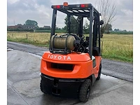 2007 toyota 7fgf25 vorkheftruck - afbeelding 47 van  50