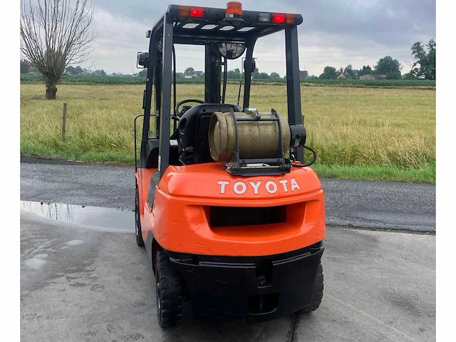 2007 toyota 7fgf25 vorkheftruck - afbeelding 48 van  50