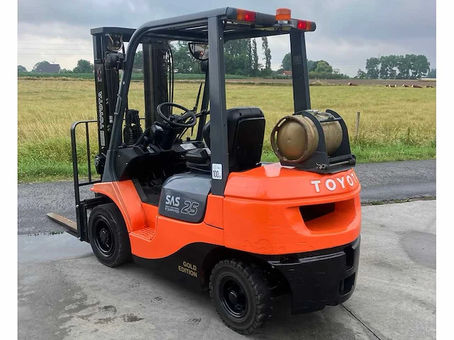 2007 toyota 7fgf25 vorkheftruck - afbeelding 49 van  50