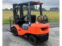 2007 toyota 7fgf25 vorkheftruck - afbeelding 49 van  50