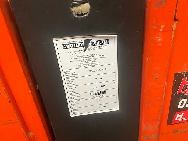 2007 toyota 7sll16 palletstapelaar - afbeelding 11 van  16