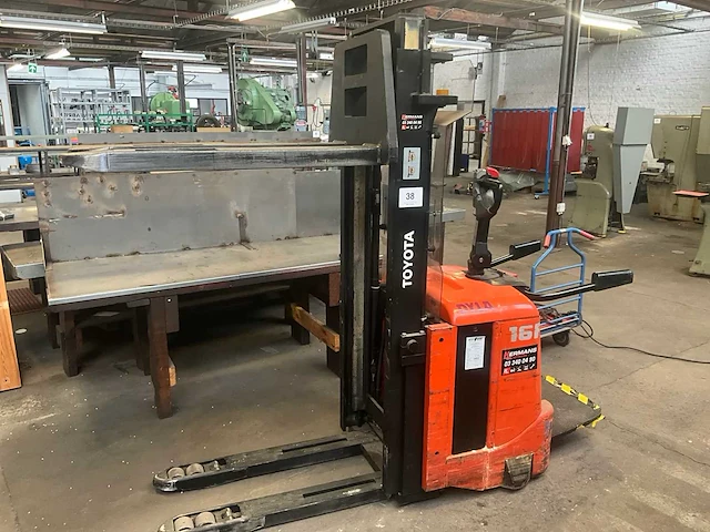 2007 toyota 7sll16 palletstapelaar - afbeelding 1 van  16