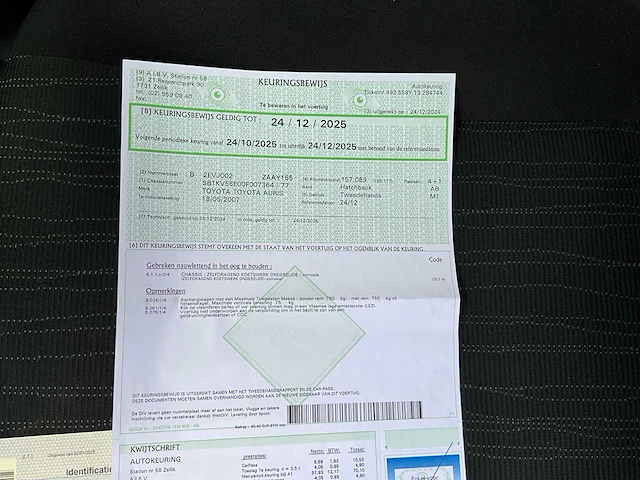 2007 toyota auris personenauto - afbeelding 40 van  48