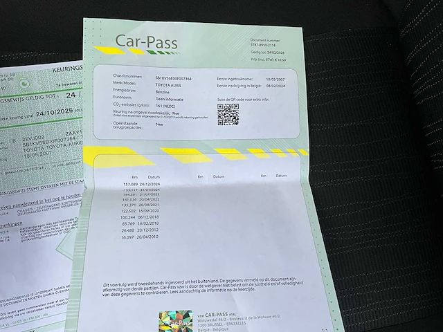 2007 toyota auris personenauto - afbeelding 41 van  48