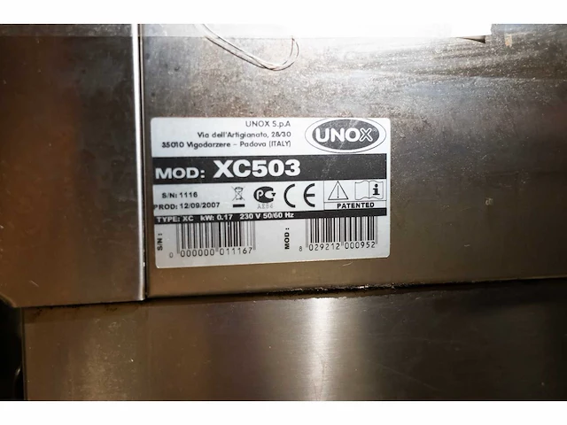 2007 unox xc503 afzuigkap - afbeelding 6 van  7