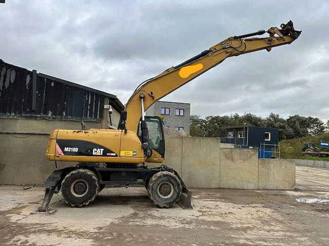 2008 - caterpillar - m318d - mobiele graafmachine - afbeelding 12 van  20