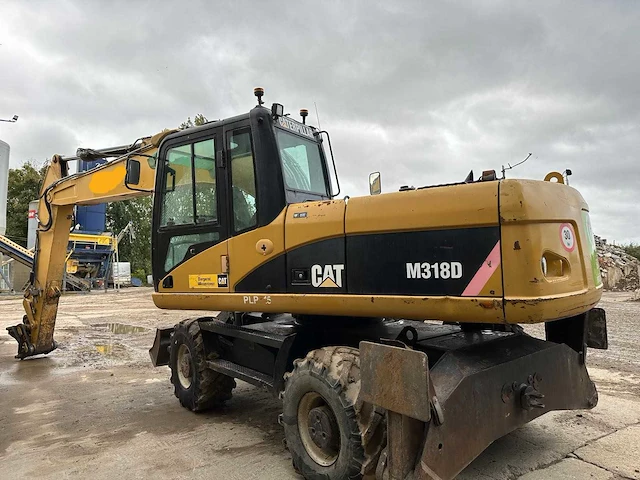 2008 - caterpillar - m318d - mobiele graafmachine - afbeelding 15 van  20