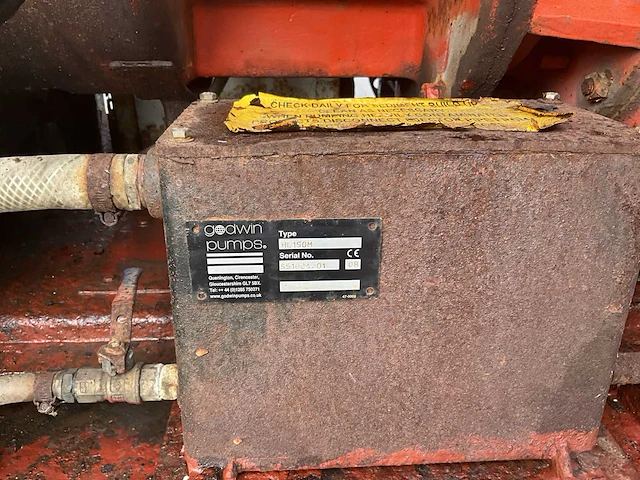 2008 - lanspomp godwin pump hl 150m - hogedruk waterpomp - afbeelding 15 van  25