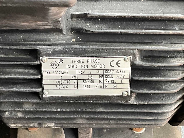 2008 abac s line silent hp 5.5 luchtcompressor - afbeelding 10 van  10