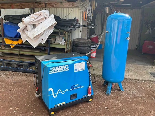 2008 abac s line silent hp 5.5 luchtcompressor - afbeelding 5 van  10