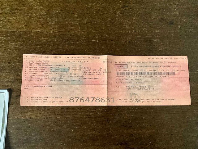 2008 alfa romeo alfa 147 auto - afbeelding 57 van  60