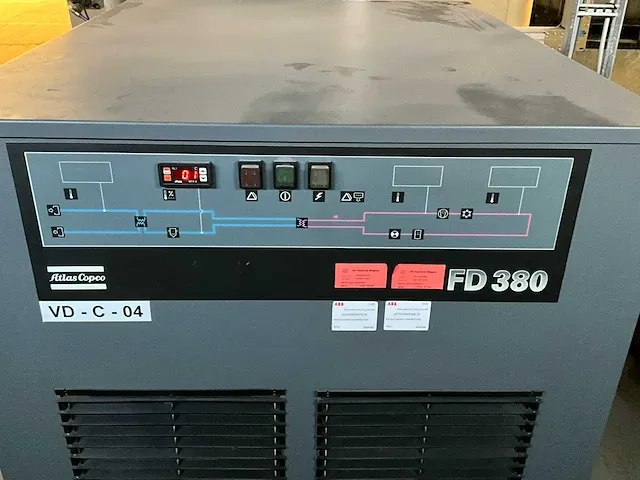 2008 atlas copco fd 380 std luchtdroger - afbeelding 2 van  5
