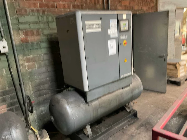 2008 atlas copco ga7 luchtcompressor - afbeelding 1 van  6