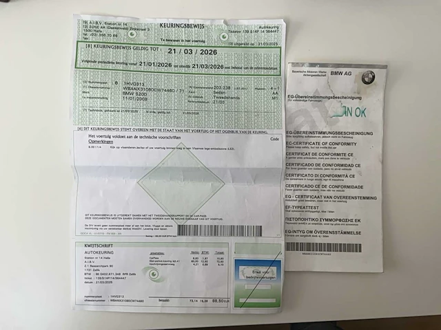 2008 bmw 520d bedrijfswagen - afbeelding 22 van  29