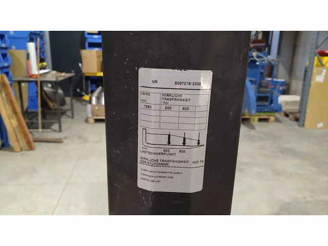2008 bt swe080l elektrische stapelaar - afbeelding 9 van  10