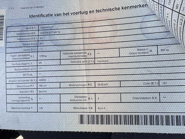2008 chevrolet matiz - afbeelding 14 van  27