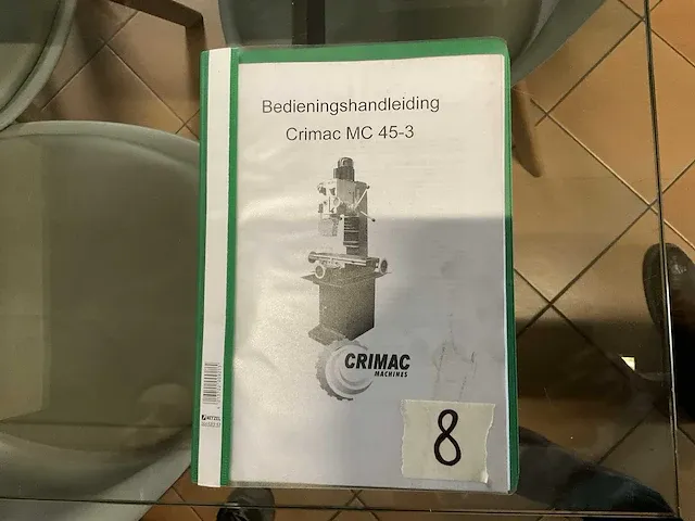 2008 crimac mc 45-3 boor- en freesmachine - afbeelding 2 van  10
