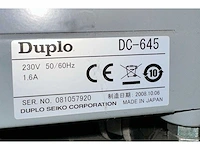 2008 duplo docucutter dc-645 + pfm01 document afwerkingsmachine - afbeelding 2 van  12