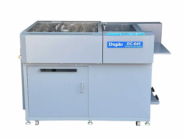 2008 duplo docucutter dc-645 + pfm01 document afwerkingsmachine - afbeelding 5 van  12