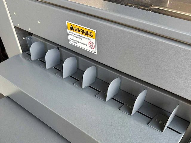 2008 duplo docucutter dc-645 + pfm01 document afwerkingsmachine - afbeelding 10 van  12