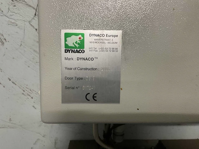 2008 dynaco d313 snelrolpoort - afbeelding 4 van  5