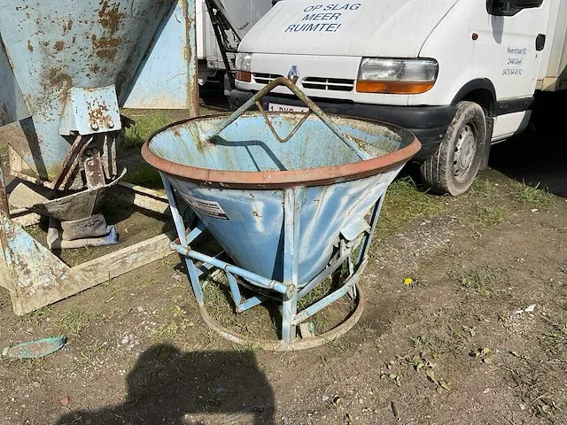 2008 edilsider benna combinata lt.250 betonkubel - afbeelding 1 van  5