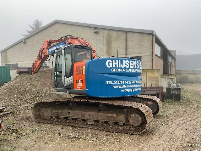 2008 hitachi zaxis 225 uslc rupsgraafmachine - afbeelding 14 van  19