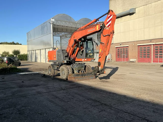 2008 hitachi zx170wbs-3 banden graafmachine - afbeelding 18 van  27