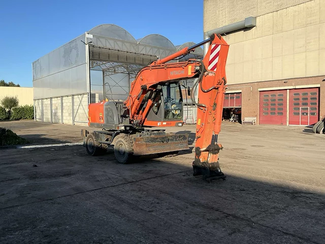 2008 hitachi zx170wbs-3 banden graafmachine - afbeelding 2 van  27