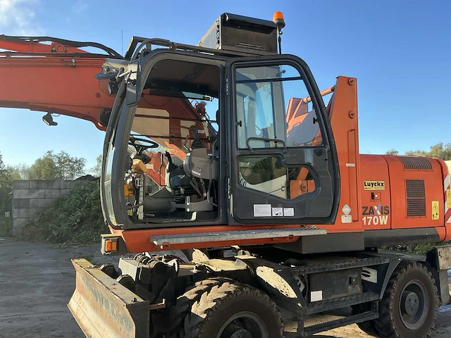 2008 hitachi zx170wbs-3 banden graafmachine - afbeelding 9 van  27