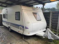2008 hobby caravan + voortent en luifel & fietsenrek - afbeelding 1 van  70
