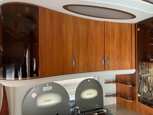 2008 hobby caravan + voortent en luifel & fietsenrek - afbeelding 24 van  70