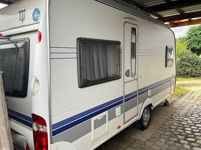 2008 hobby caravan + voortent en luifel & fietsenrek - afbeelding 45 van  70