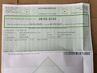 2008 hobby caravan + voortent en luifel & fietsenrek - afbeelding 66 van  70