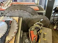 2008 husqvarna ws440hf + pp440hf muurzaagmachine met powerpack - afbeelding 2 van  16