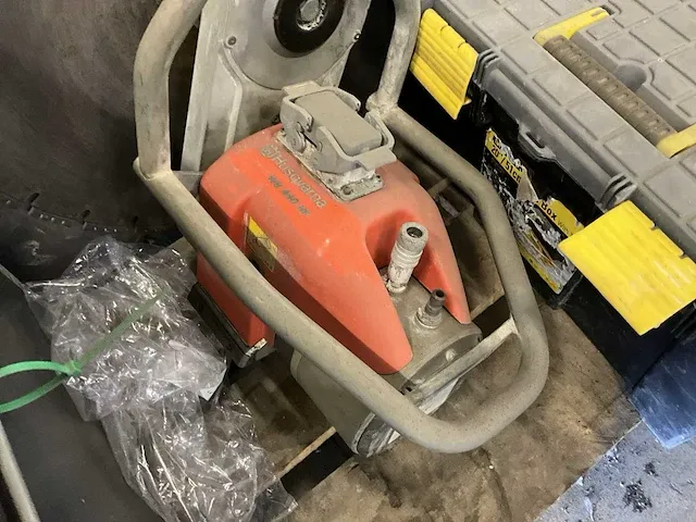 2008 husqvarna ws440hf + pp440hf muurzaagmachine met powerpack - afbeelding 13 van  16