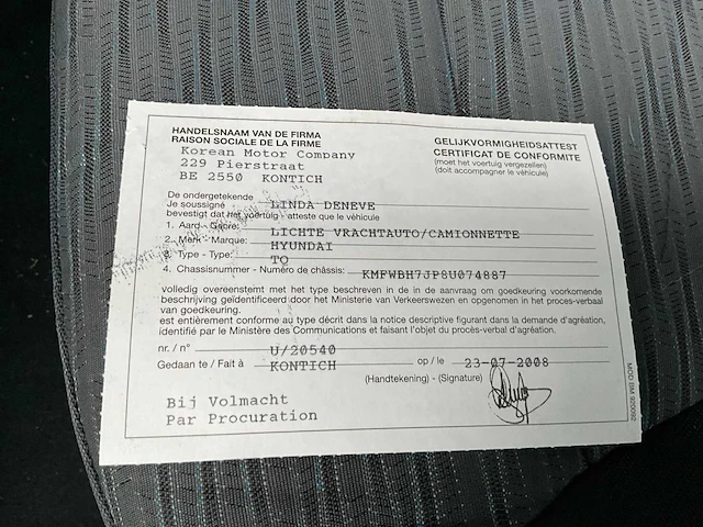 2008 hyundai h-1 - afbeelding 24 van  30