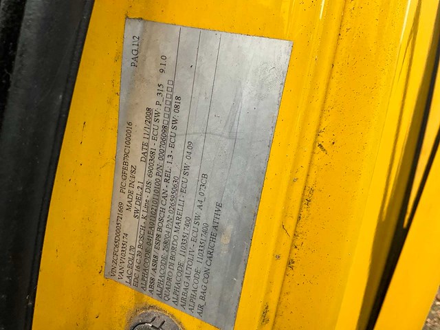 2008 iveco 65c18 vrachtwagen met trekhaak - afbeelding 36 van  56